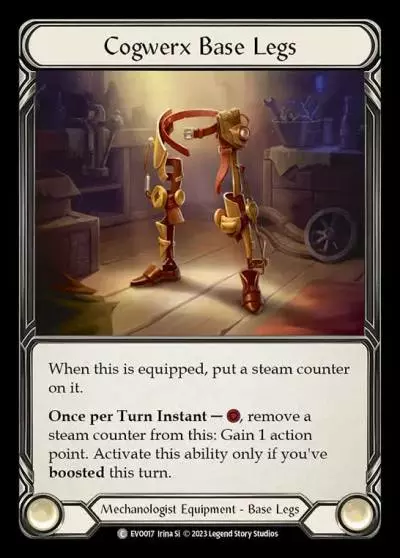 Cogwerx Base Legs EVO017 - Bright Lights - Flesh and blood card