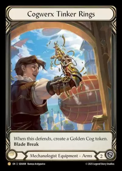 Cogwerx Tinker Rings SEA008-TP - High Seas - Treasure Pack - Flesh and blood card