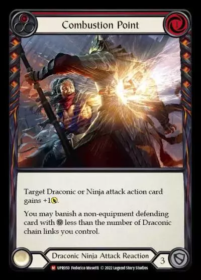 Combustion Point RED UPR050 - Uprising - Flesh and blood card