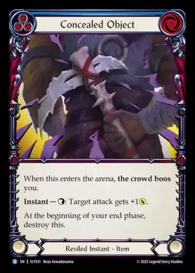 Concealed Object SLY031 - Silver Age Chapter 3 - Lyath Goldmane - Flesh and blood card