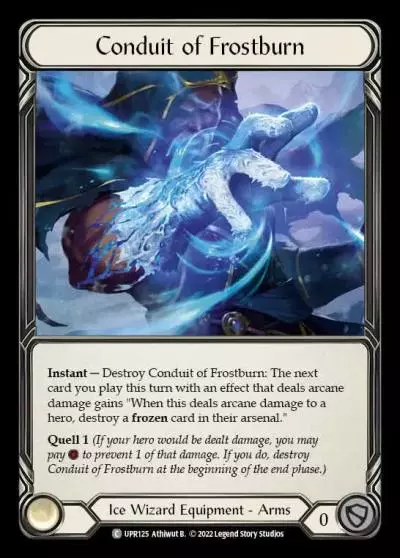 Conduit of Frostburn UPR125 - Uprising - Flesh and blood card