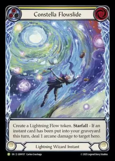 Constella Flowslide GEM157 - GEM - Pack 5 - Flesh and blood card