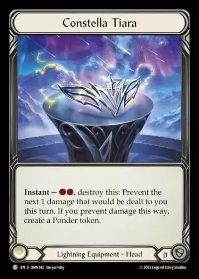Constella Tiara OMN142 - Omens of the Third Age - Flesh and blood card