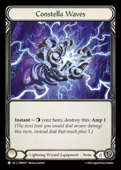 Constella Waves OMN097 - Omens of the Third Age - Flesh and blood card