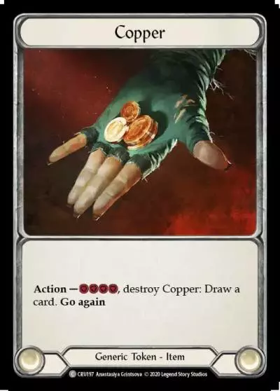 Copper CRU197 - Crucible of War - Flesh and blood card