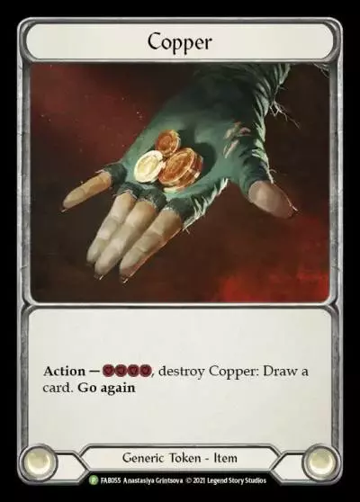 Copper FAB055-CF - Skirmish - Season 4 - Flesh and blood card