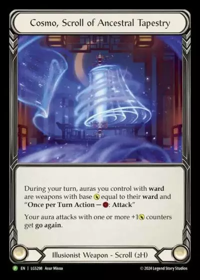 Cosmo, Scroll of Ancestral Tapestry LGS298-CF - Armory - Season 13 Enigma - Flesh and blood card