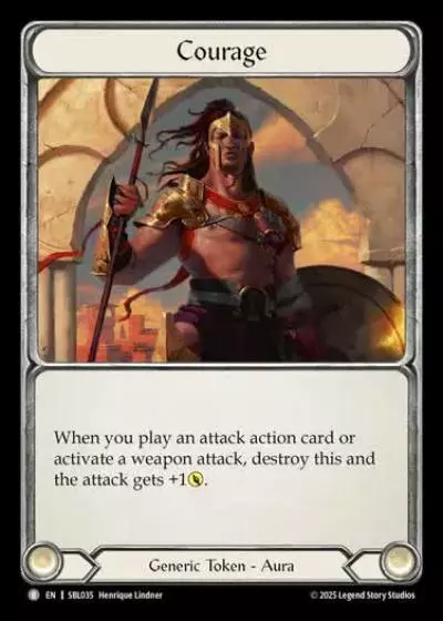 Courage SBL035 - Silver Age Chapter 3 - Boltyn - Flesh and blood card