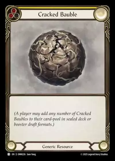 Cracked Bauble OMN226 - Omens of the Third Age - Flesh and blood card