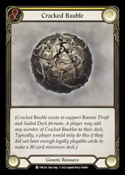 Cracked Bauble YELLOW UPR224 - Uprising - Flesh and blood card