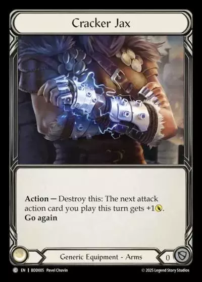 Cracker Jax BDD005 - Bravo Demo Deck - Flesh and blood card