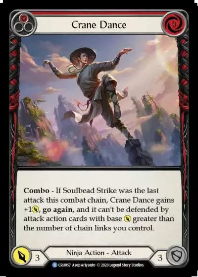 Crane Dance RED CRU057 - Crucible of War - Flesh and blood card