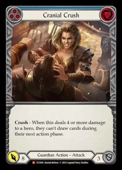 Cranial Crush BLUE TCC046 - Round the Table: TCC x LSS - Flesh and blood card