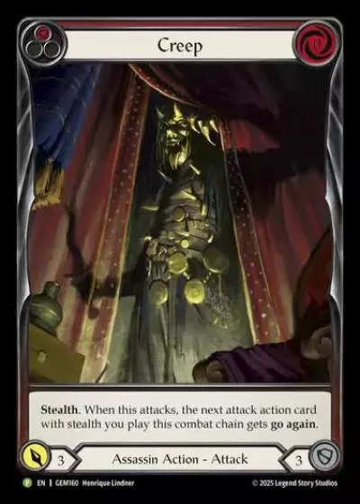 Creep GEM160 - GEM - Pack 5 - Flesh and blood card