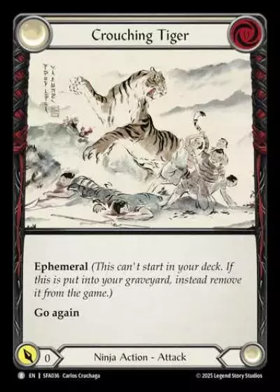 Crouching Tiger SFA036 - Silver Age Chapter 2 - Fai - Flesh and blood card