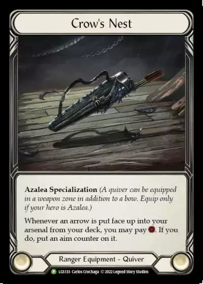 Crow's Nest LGS133-CF - Armory - Season 9 - Flesh and blood card