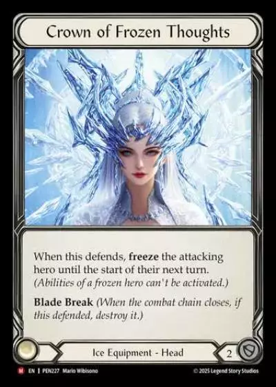 Crown of Frozen Thoughts PEN227 - Compendium of Rathe - Flesh and blood card
