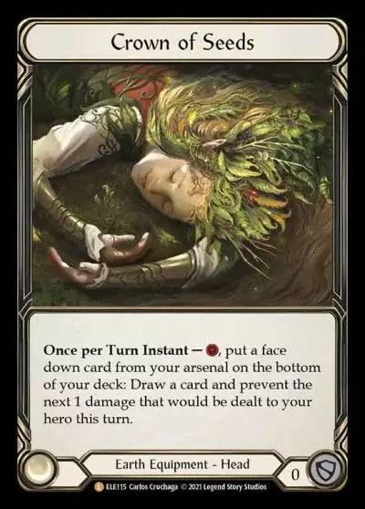 Crown of Seeds ELE115-CF - Tales of Aria - Flesh and blood card