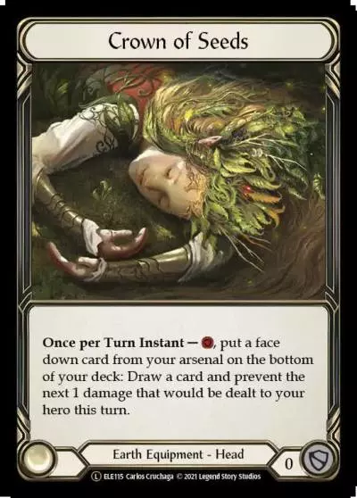Crown of Seeds U-ELE115-RF - Tales of Aria - Unlimited - Flesh and blood card