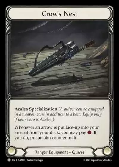 Crow's Nest SAZ003 - Silver Age Chapter 2 - Azalea - Flesh and blood card