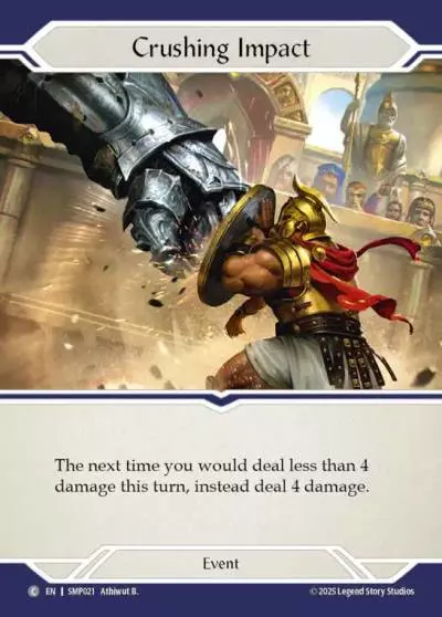 Crushing Impact SMP021 - Smash Palace - Flesh and blood card