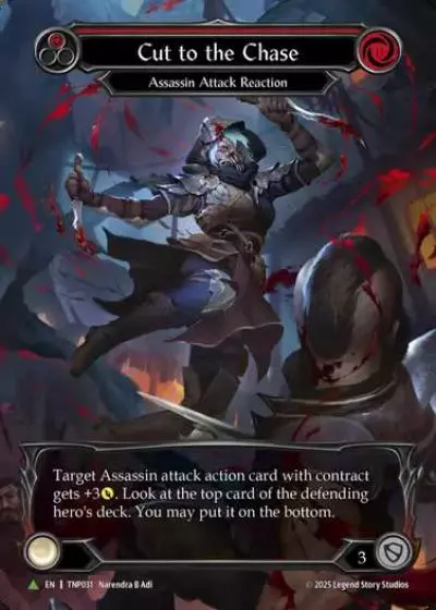 Cut to the Chase TNP031-MV - Tournament Pack - Flesh and blood card