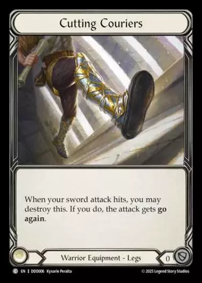 Cutting Couriers DDD006 - Dorinthea Demo Deck - Flesh and blood card