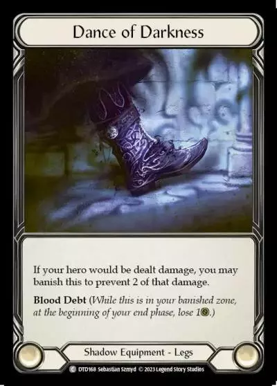 Dance of Darkness DTD168 - Dusk till Dawn - Flesh and blood card