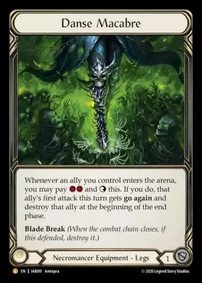 Danse Macabre IAR091-RF - Usurp the Shadow Throne - Flesh and blood card