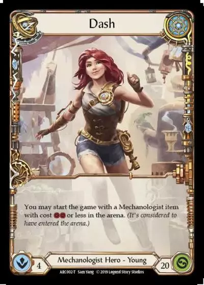 Dash ARC002 - Arcane Rising - Flesh and blood card
