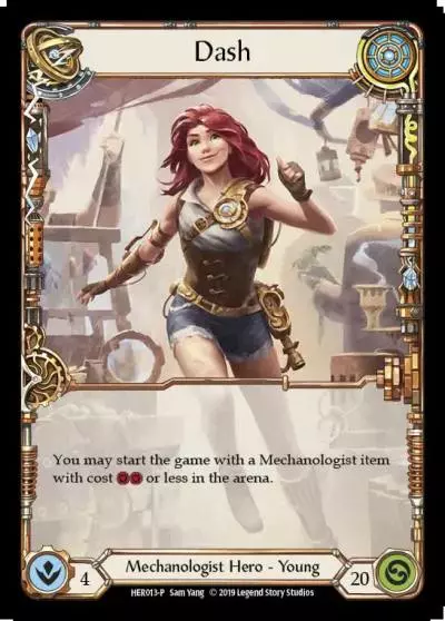 Dash HER013-RF - Pre-release - Arcane Rising - Flesh and blood card