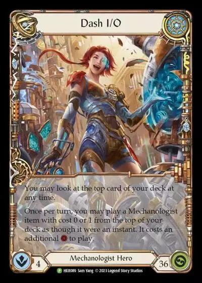 Dash I/O HER089-CF - ProQuest - Season 4 - Flesh and blood card