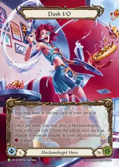 Dash I/O HER156-RF - World Championship - 2025 - Flesh and blood card