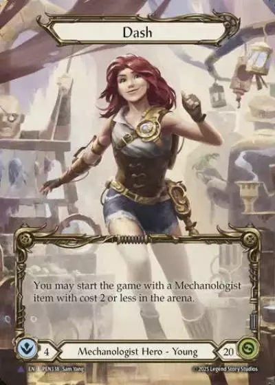 Dash PEN338-MV - Compendium of Rathe - Flesh and blood card