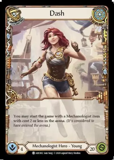 Dash U-ARC002 - Arcane Rising - Unlimited - Flesh and blood card
