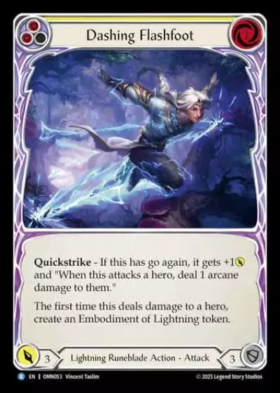 Dashing Flashfoot OMN053 - Omens of the Third Age - Flesh and blood card