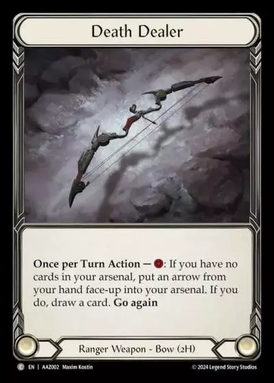 Death Dealer AAZ002 - Armory Deck - Azalea, Ace in the Hole - Flesh and blood card