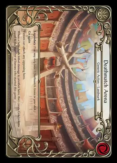 Deathmatch Arena HVY000-CF - Heavy Hitters - Flesh and blood card