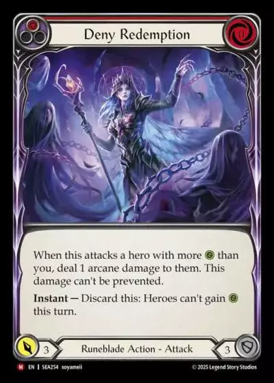 Deny Redemption RED SEA254 - High Seas - Flesh and blood card