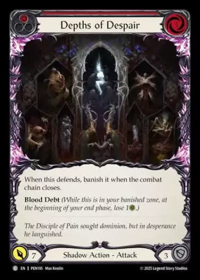 Depths of Despair PEN195 - Compendium of Rathe - Flesh and blood card