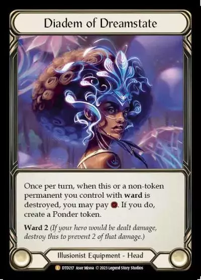 Diadem of Dreamstate DTD217-RF - Dusk till Dawn - Flesh and blood card