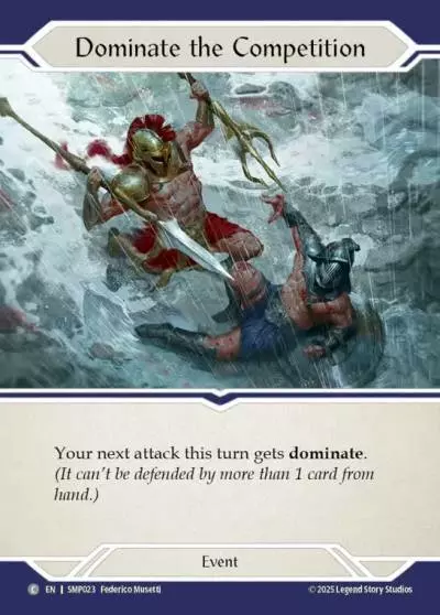 Dominate the Competition SMP023 - Smash Palace - Flesh and blood card