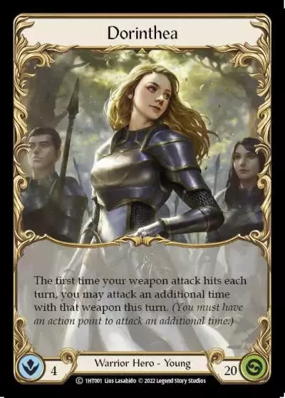 Dorinthea 1HT001 - Dorinthea - Blitz Deck - Flesh and blood card