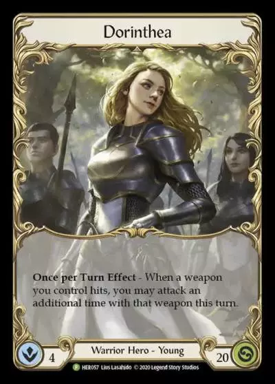 Dorinthea HER057-CF - Farewell - Welcome to Rathe - Flesh and blood card