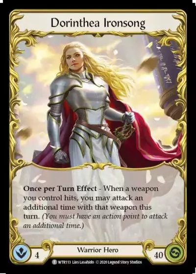 Dorinthea Ironsong U-WTR113 - Welcome to Rathe - Unlimited - Flesh and blood card