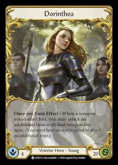 Dorinthea R-WTR114 - Welcome to Rathe - Unlimited Revised - Flesh and blood card