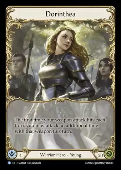 Dorinthea SDO001 - Silver Age Chapter 2 - Dorinthea - Flesh and blood card