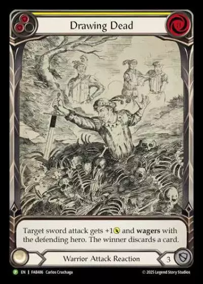 Drawing Dead FAB486-RF - Pro Tour - Vegas 2026 - Flesh and blood card
