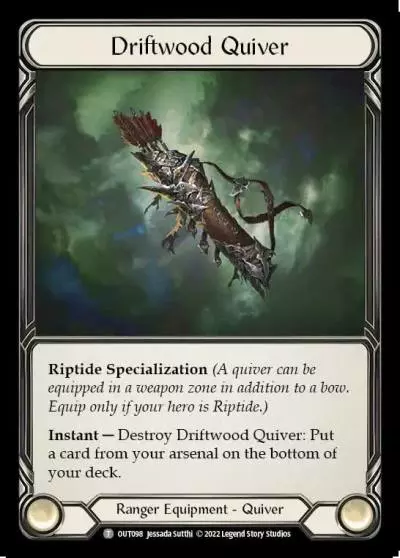 Driftwood Quiver OUT098 - Outsiders - Flesh and blood card
