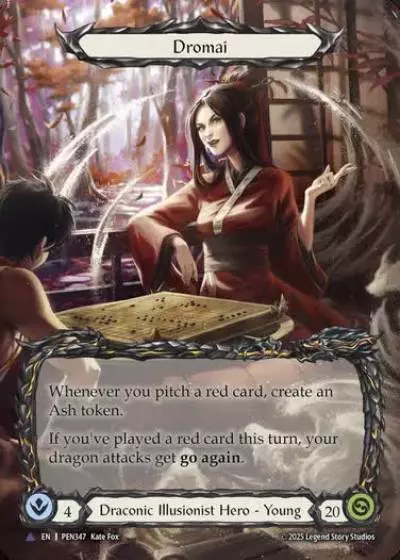 Dromai PEN347-MV - Compendium of Rathe - Flesh and blood card